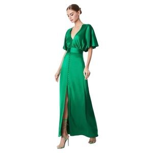NWT Alice + Olivia Davida Midi Dress